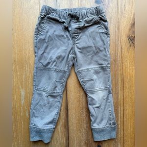 Cat & Jack 3T Gray Pants with Tie Waist